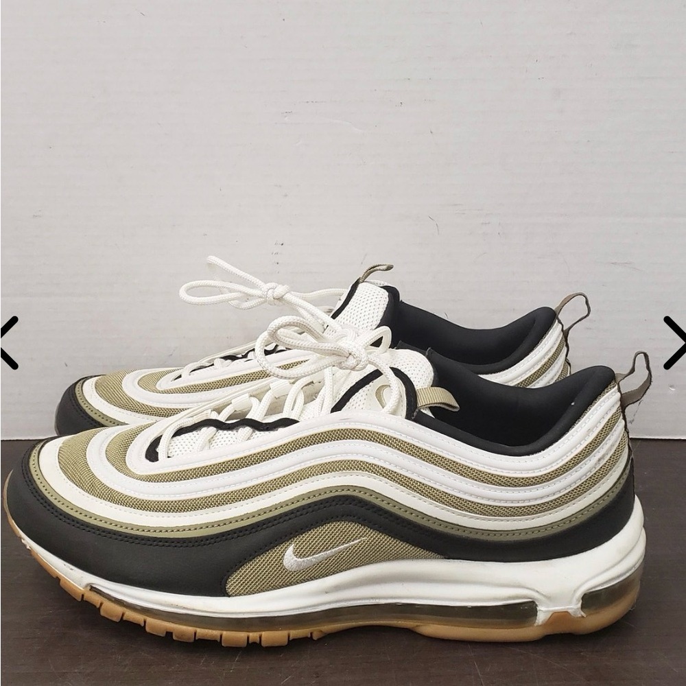 Nike Air Max 97 Olive and White Shoes